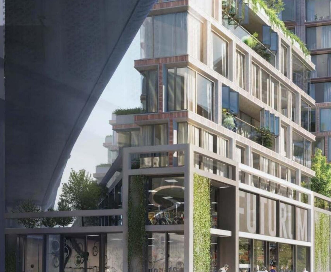 Crossroads Sloterdijk façade