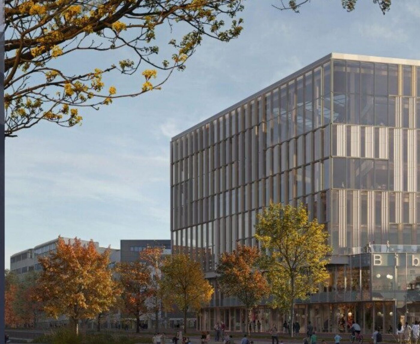 Dordthuis façade — Curtain walling