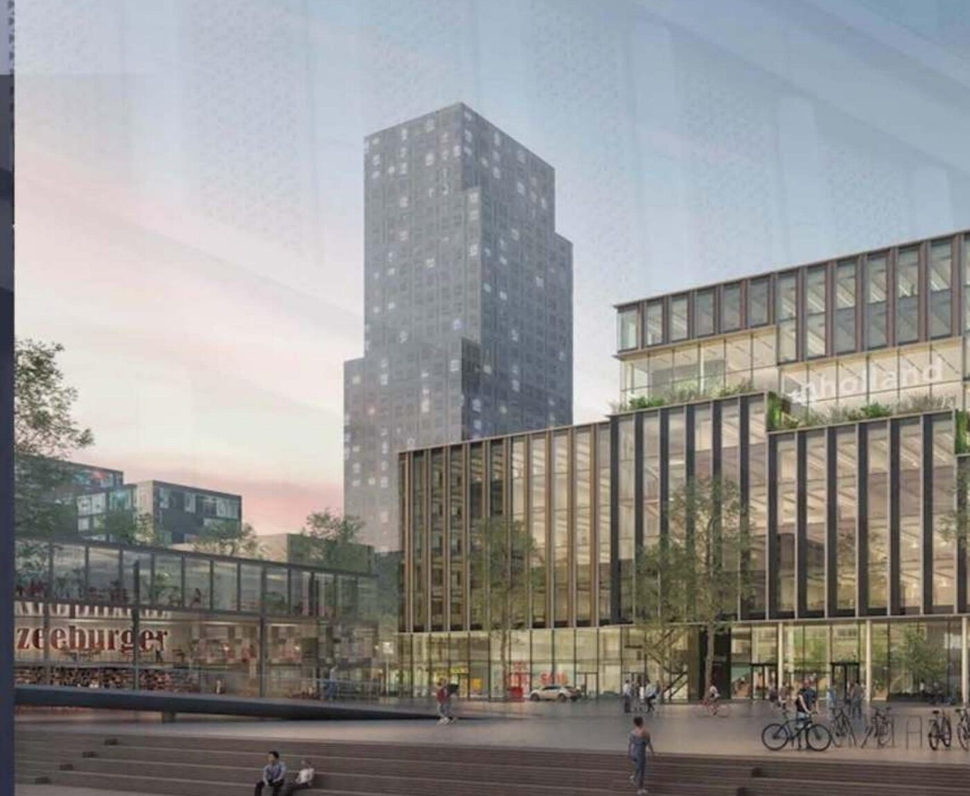 Inholland Hogeschool façade