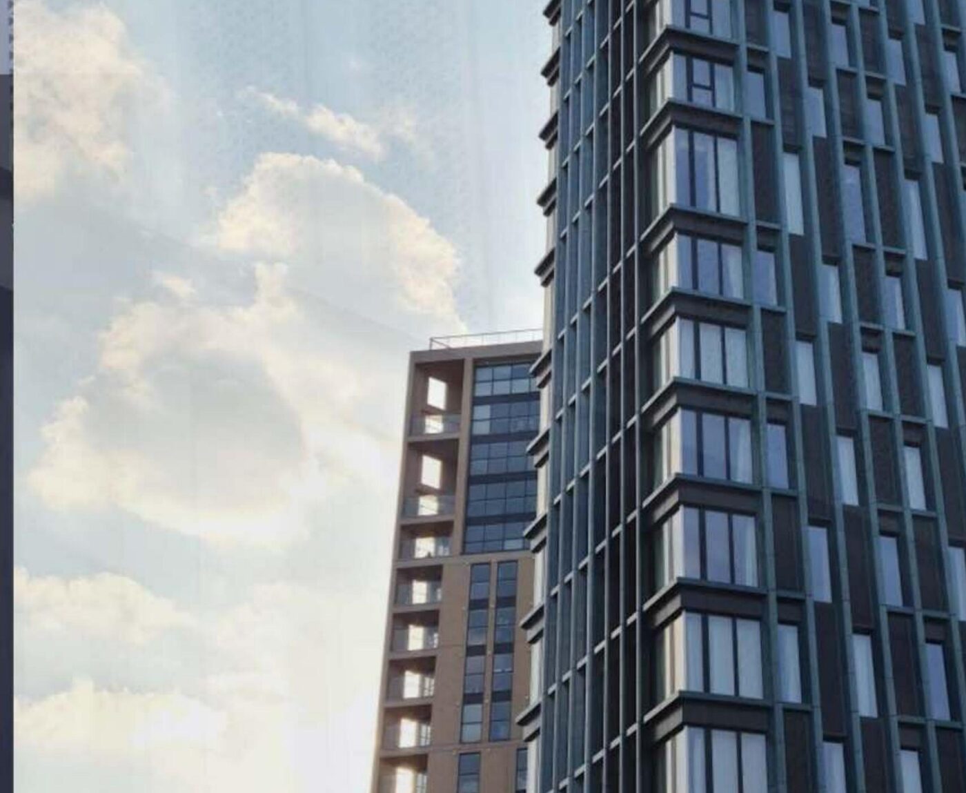 Newington Causeway curtain walling